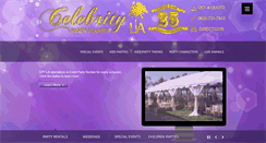 Desktop Screenshot of celebritypartyplanner.com